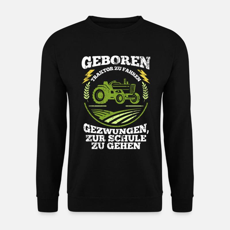 Tractor Vehicle - Unisex Sweatshirt - black