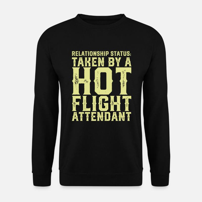 Hôtesse de l'air - Sweat-shirt Unisexe - noir