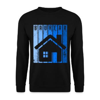 Client Construction Manager - Unisex Sweatshirt - black - Front - Alina (178cm) & Michal (187cm)