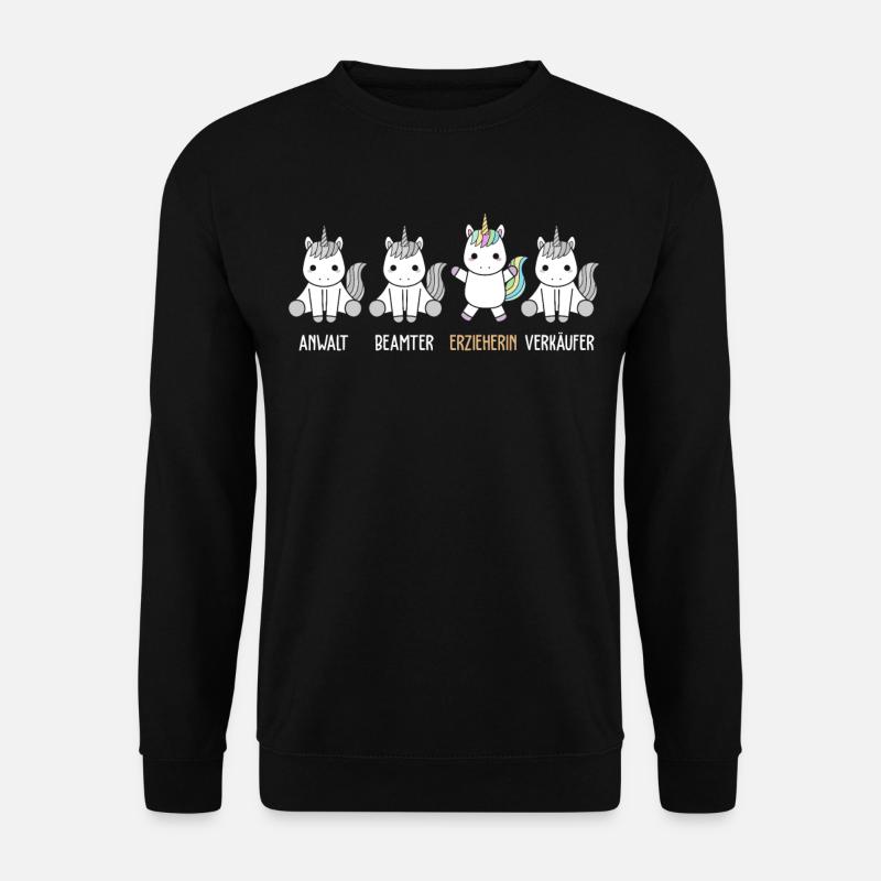 Erzieherin Erziehung - Unisex Pullover - Schwarz