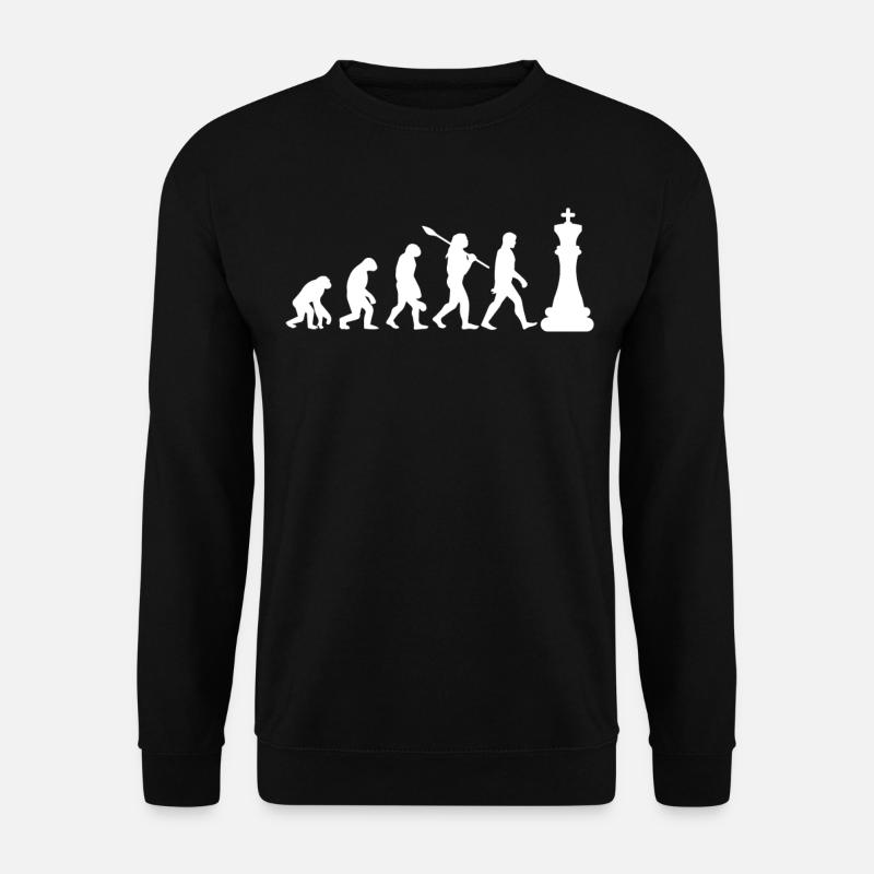 Chess evolution - Unisex Sweatshirt - black