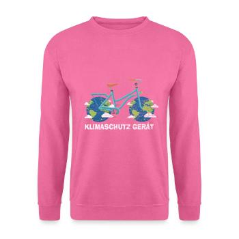 Umweltschutz Fridays for Future - Unisex Pullover - Pink - Vorne