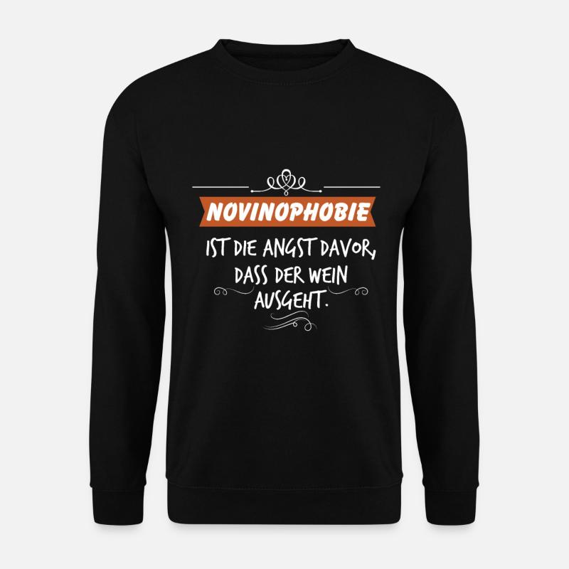 Wine toast - Unisex Sweatshirt - black