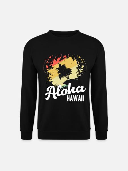 Hawaii - Sweat-shirt Unisexe - noir
