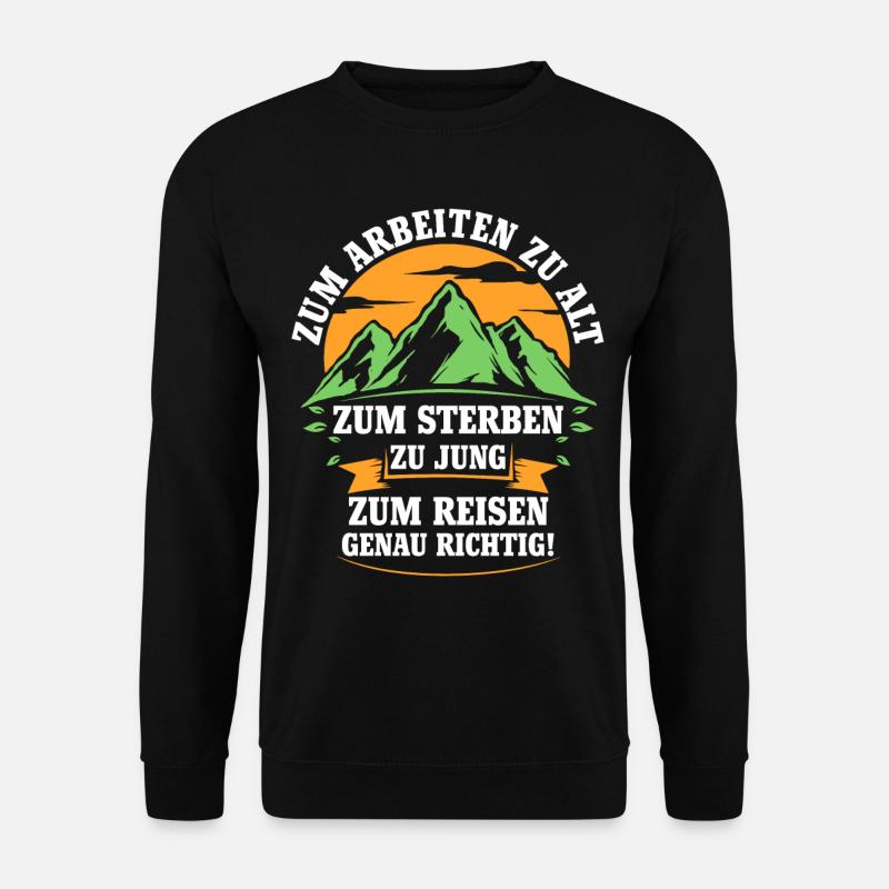 Camping Trip - Unisex Sweatshirt - black