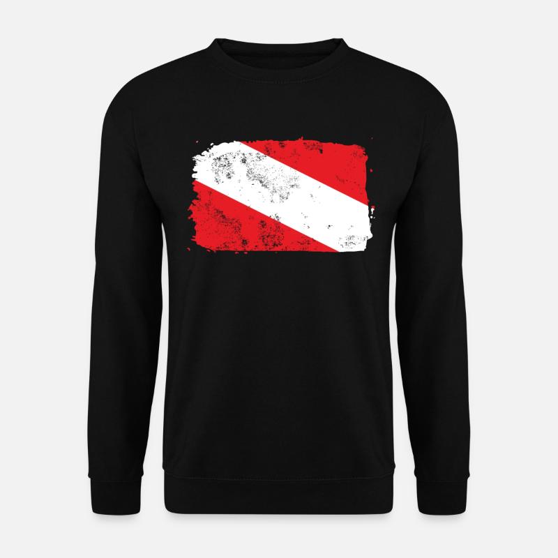 Tauchen - Scuba Diving Taucher Dive Tauch Geschenk - Unisex Pullover - Schwarz