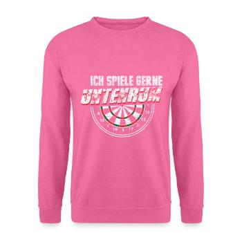 Darts Player - Unisex Sweatshirt - pink - Front