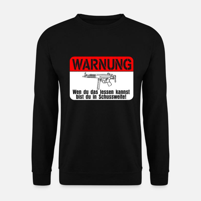 Airsoft firing range - Unisex Sweatshirt - black