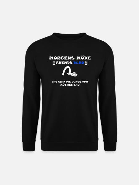 Küchenbau Küchenmonteur Fachkraft für Küchen - Unisex Pullover - Schwarz