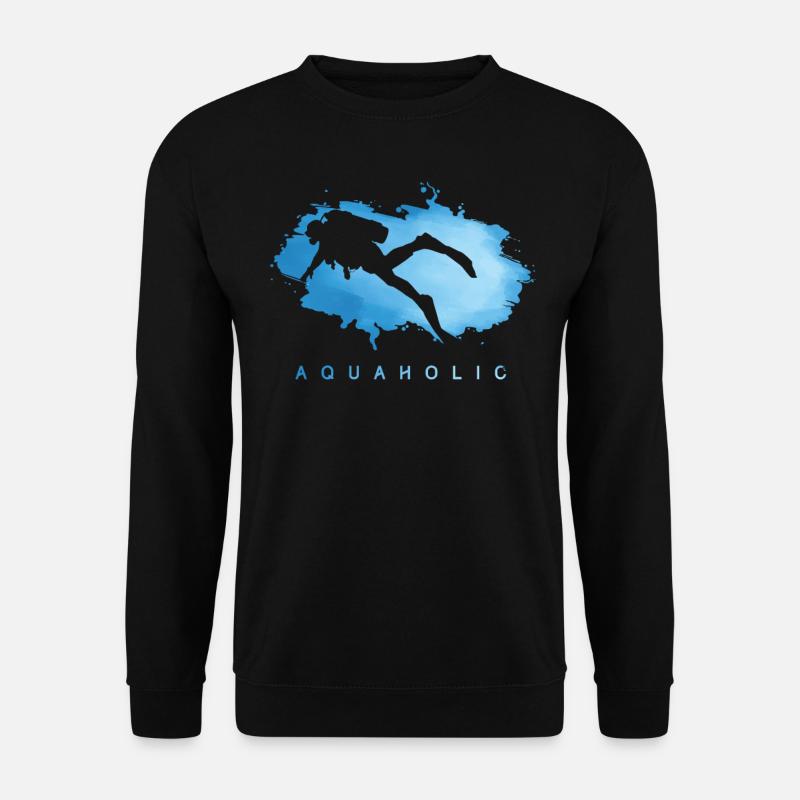 Plongée - Plongée sous-marine Plongée Plongée Plongée Cadeau - Sweat-shirt Unisexe - noir