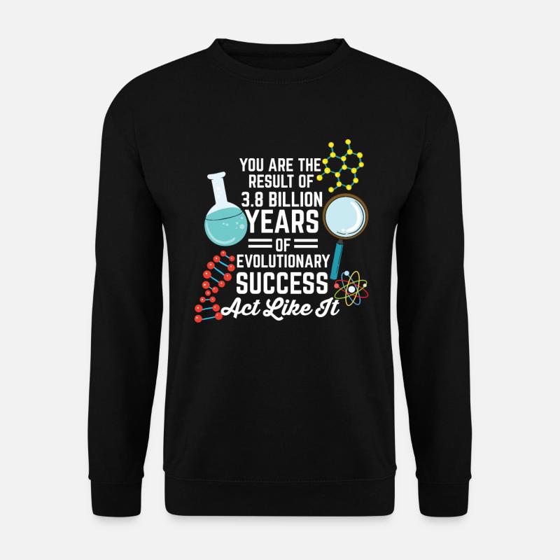 Result of Evolution Biology - Unisex Sweatshirt - black