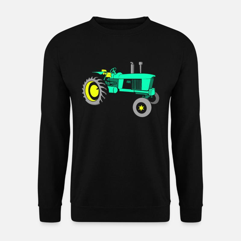 Traktor Trecker - Unisex Pullover - Schwarz