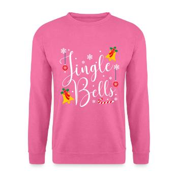 Jingle Bells - Unisex Pullover - Pink - Vorne