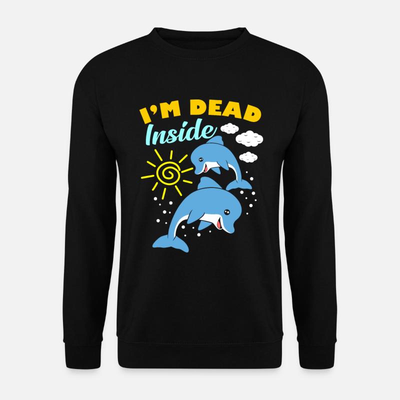 I'm Dead Inside - Unisex Sweatshirt - black