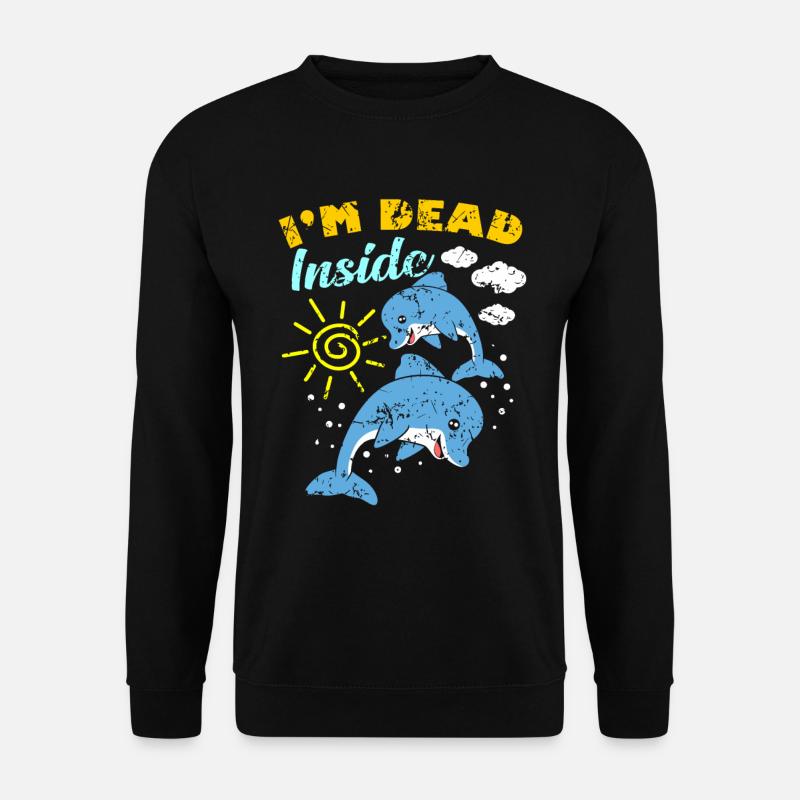 Dead Inside - Sweat-shirt Unisexe - noir