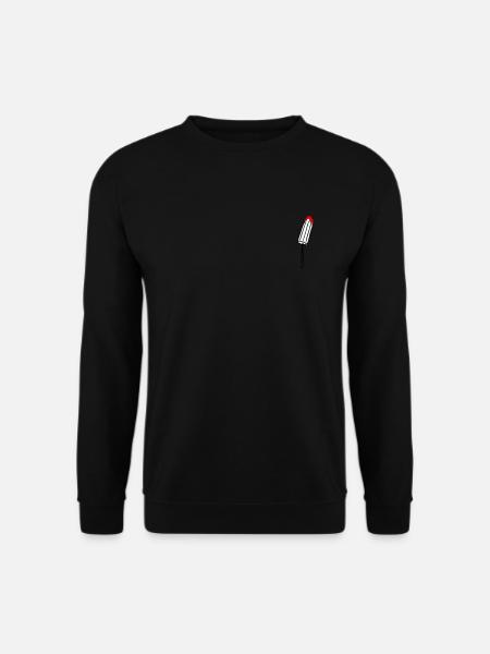 Tampon Binde Menstruation Periode Blutung - Unisex Pullover - Schwarz