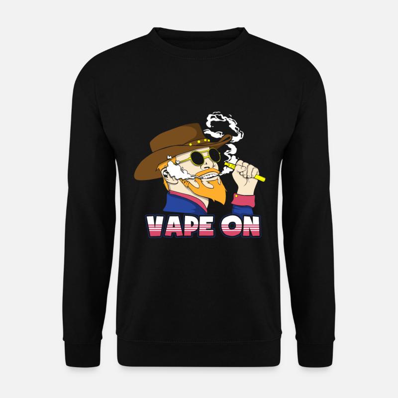 Vape On - Unisex Sweatshirt - black