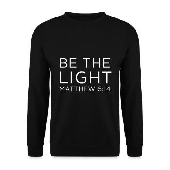 Le christianisme cadeau - Sweat-shirt Unisexe - noir - Devant - Alina (178cm) & Michal (187cm)