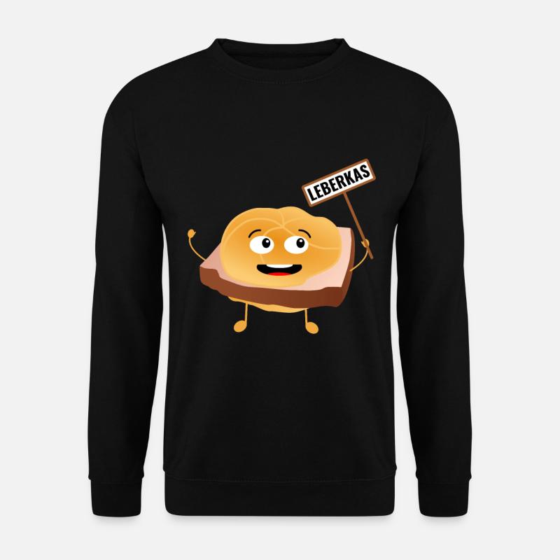 Leberkäsesemmel Leberkas Leberkäs Fleischkäse - Unisex Sweatshirt - black