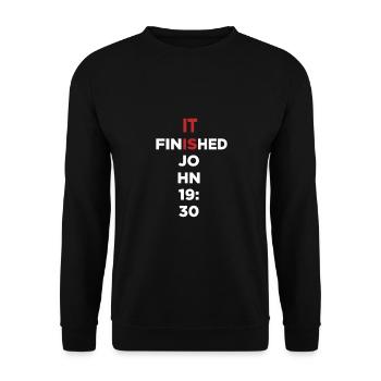 Cadeau du christianisme - Sweat-shirt Unisexe - noir - Devant - Alina (178cm) & Michal (187cm)