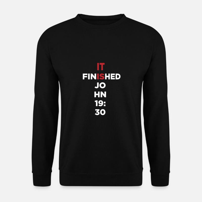 Christentum Geschenk - Unisex Pullover - Schwarz