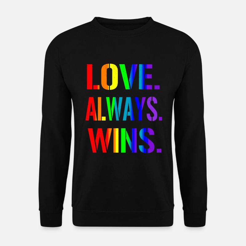 Gay Pride Geschenk - Unisex Pullover - Schwarz