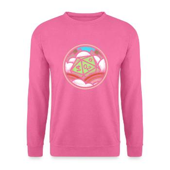 A D20 fantasy - Unisex Sweatshirt - pink - Front