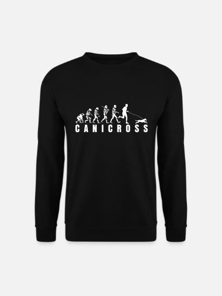 Canicross - Unisex Pullover - Schwarz