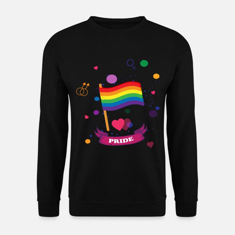 Gay Pride Geschenk - Unisex Pullover - Schwarz