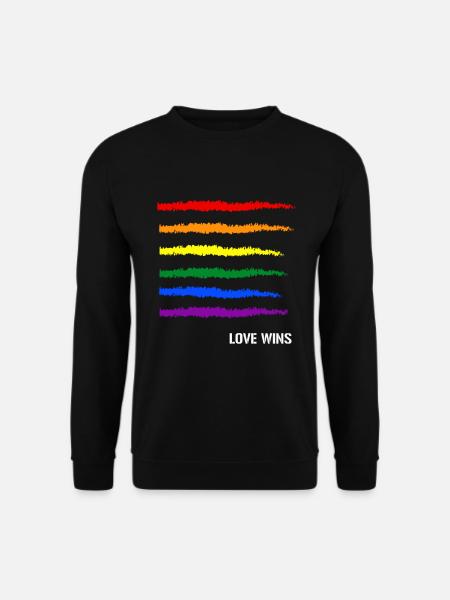 Gay Pride Geschenk - Unisex Pullover - Schwarz