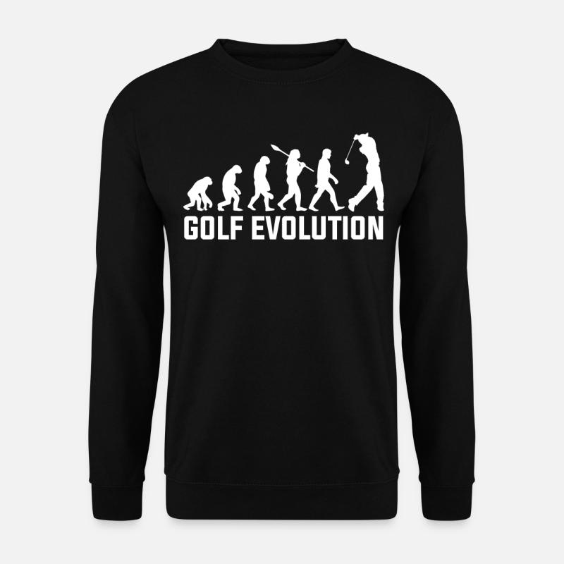 Golf Evolution - Unisex Pullover - Schwarz