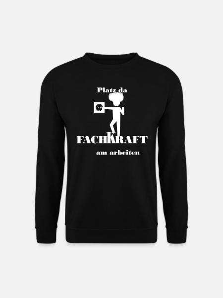 Elektriker Lichttechniker Elektroniker Fach - Unisex Pullover - Schwarz