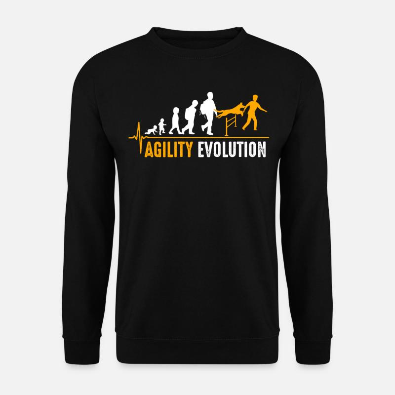 Agility birth - Unisex Sweatshirt - black