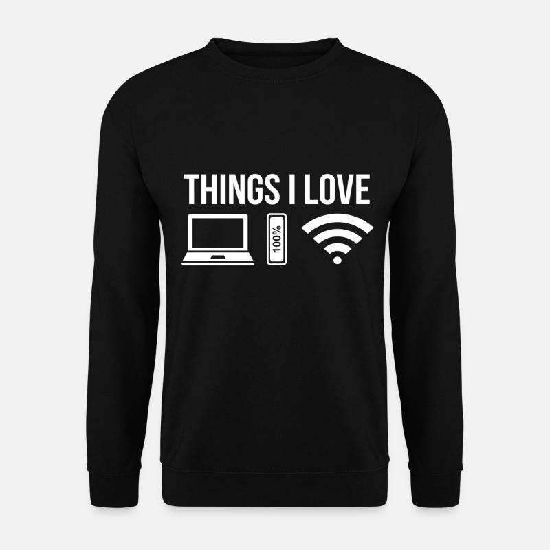 Computer - Unisex Pullover - Schwarz