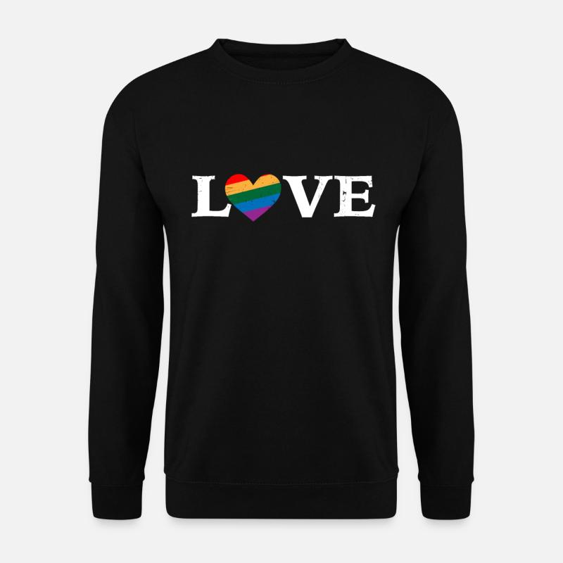 Gay Pride Geschenk - Unisex Pullover - Schwarz