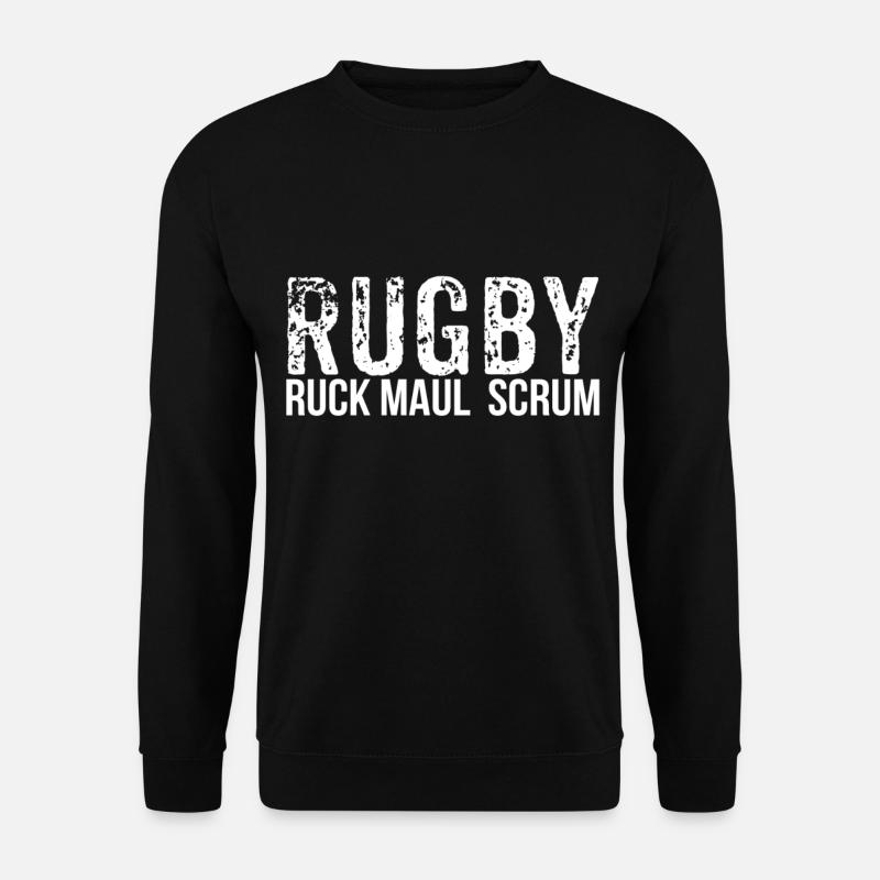 Rugby - Unisex Pullover - Schwarz