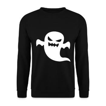 Geist - Unisex Pullover - Schwarz - Vorne - Alina (178cm) & Michal (187cm)