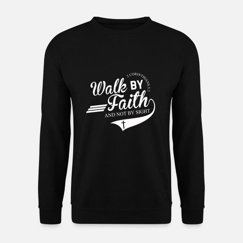 Christianity gift - Unisex Sweatshirt - black