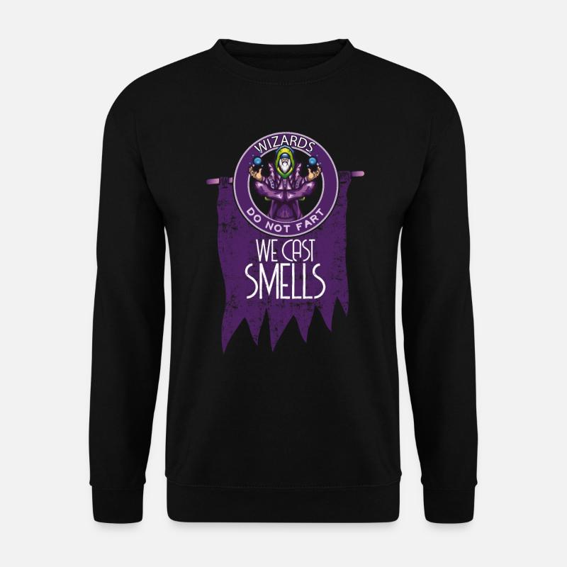 Wizard Role Playing Game - Unisex Sweatshirt - black