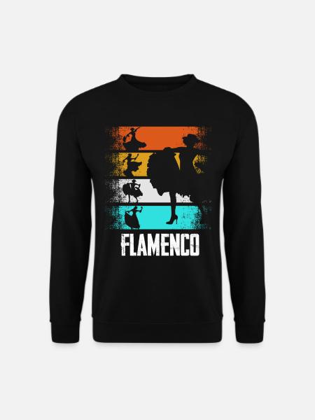 Flamenco Retro - Sweat-shirt Unisexe - noir