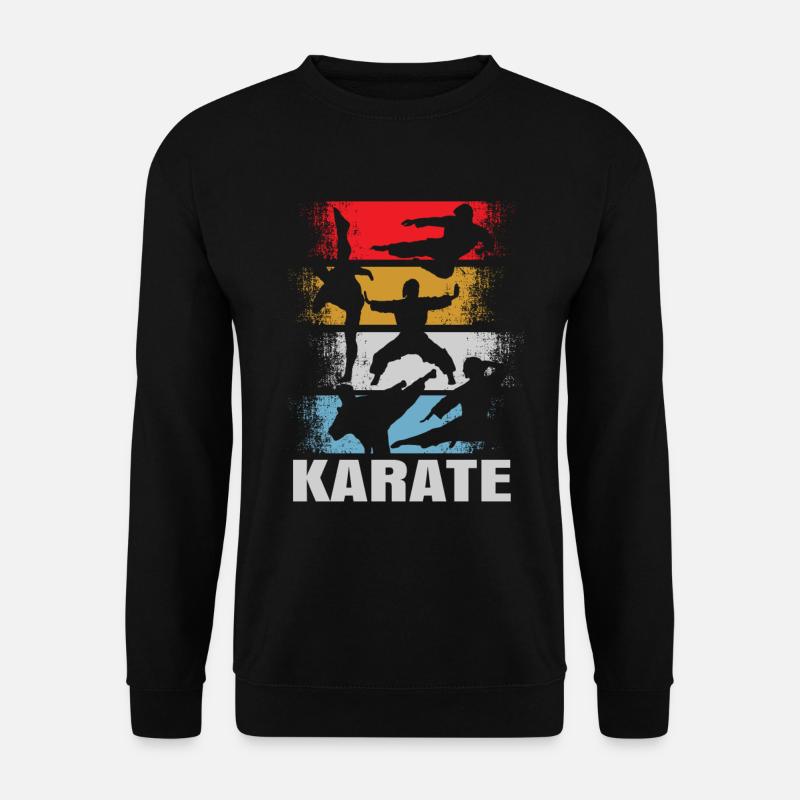Karate Retro - Unisex Sweatshirt - black
