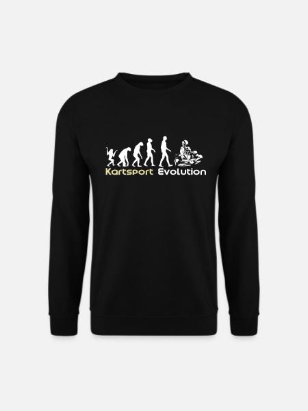 Go-Kart Evolution - Sweat-shirt Unisexe - noir