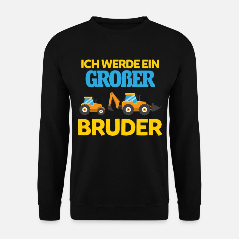 Ich Werde Großer Bruder - Unisex Pullover - Schwarz