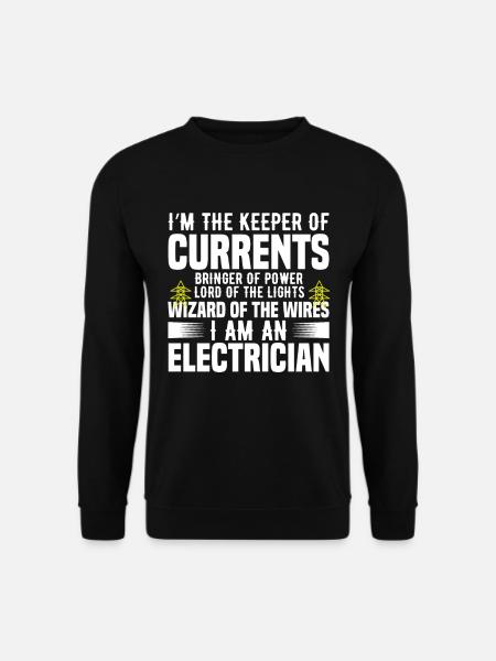 Elektriker Geschenk - Unisex Pullover - Schwarz