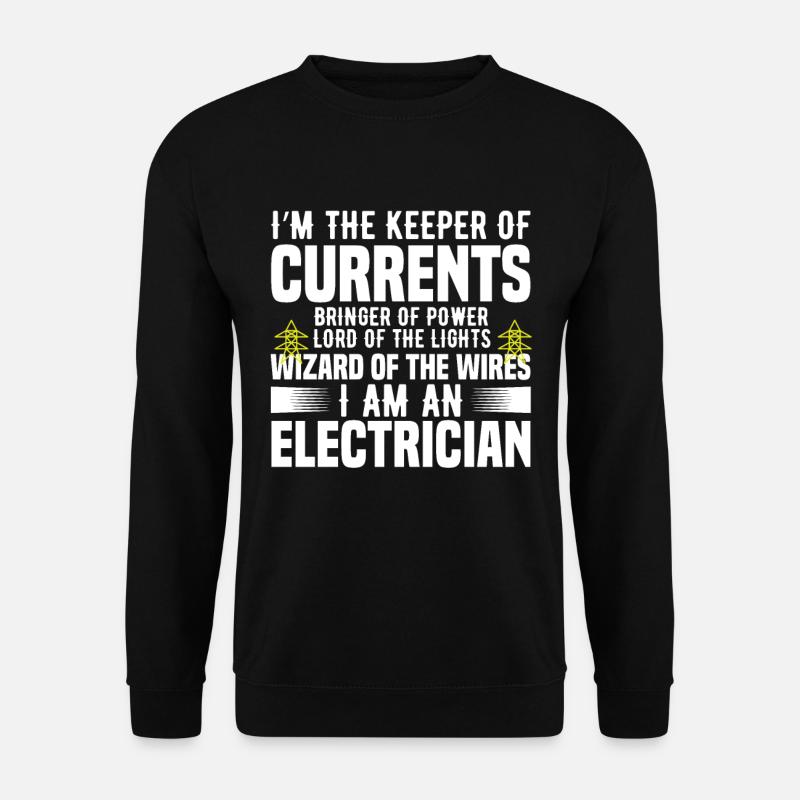 Elektriker Geschenk - Unisex Pullover - Schwarz