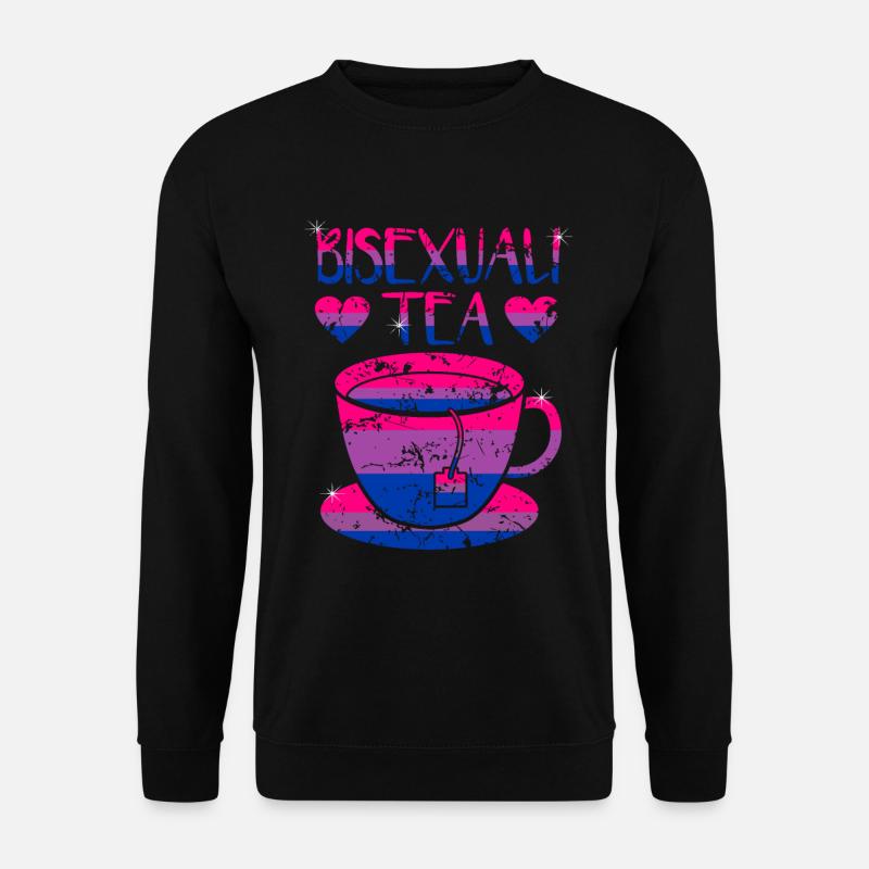 Bisexueller Bisexuelle Geschenk - Unisex Pullover - Schwarz