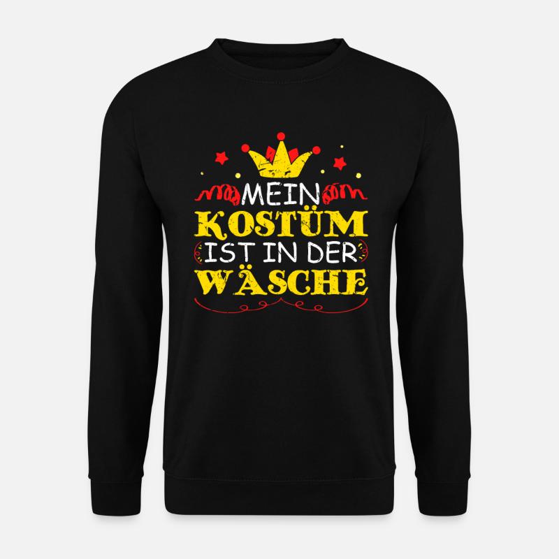 Fasching - Unisex Pullover - Schwarz