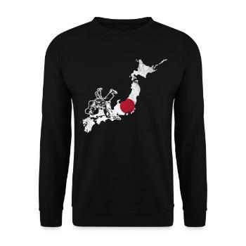 Judo Japon Arts Martiaux - Sweat-shirt Unisexe - noir - Devant - Alina (178cm) & Michal (187cm)