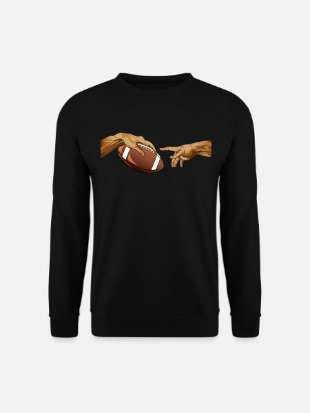 American Football Michelangelo - Unisex Pullover - Schwarz