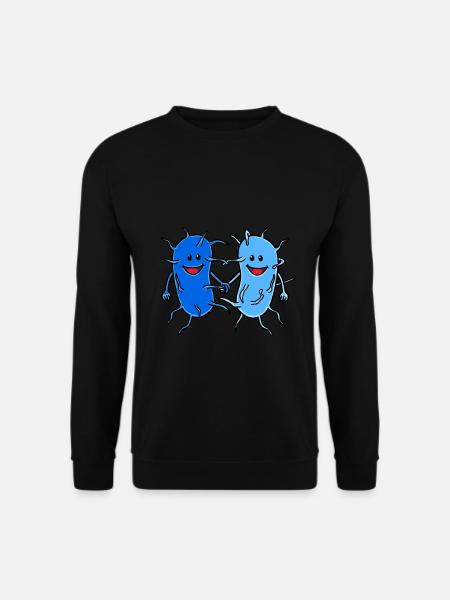 Bakterien Putzen sauber machen Putzfrau Haushalt - Unisex Pullover - Schwarz
